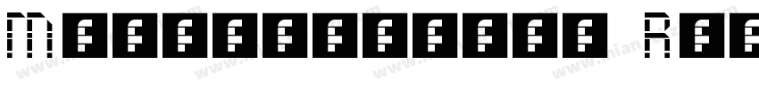Meronalsland Regular字体转换
